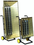 6KW 240V FHK Series Portable Metal Sheath Electric Infrared Heater - Eagle Tool & Supply