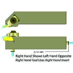 ADNSR163D - Coolant Thru- RH - Threading Toolholder Use Insert NG-3R - Eagle Tool & Supply