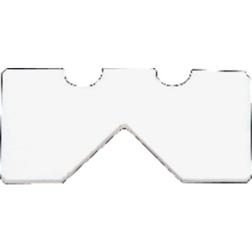 Deburring Blade, HSS, V-Shaped for Ceramic - Eagle Tool & Supply