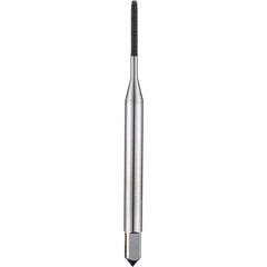 3 × 6 × 4.5 × 80 mm 2 Flute 0.1mm C/R Carbide End Mill-Plain Shank
