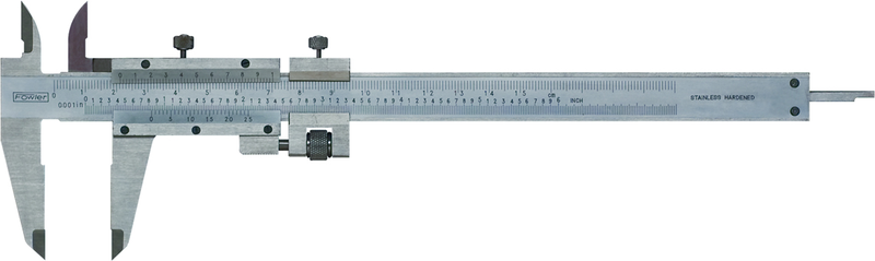 #52-058-016-0 6"/150mm Vernier Caliper W Fine Adj - Eagle Tool & Supply