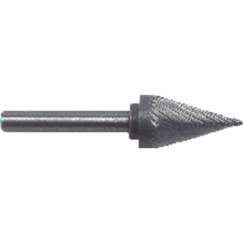 5/8 × 1 × 1/4″ SH 31° Cone Shape - HSS - Burr - Eagle Tool & Supply