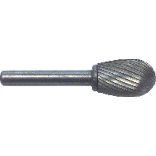 5/8 × 1 × 1/4″ SH Oval Shape - HSS - Burr - Eagle Tool & Supply