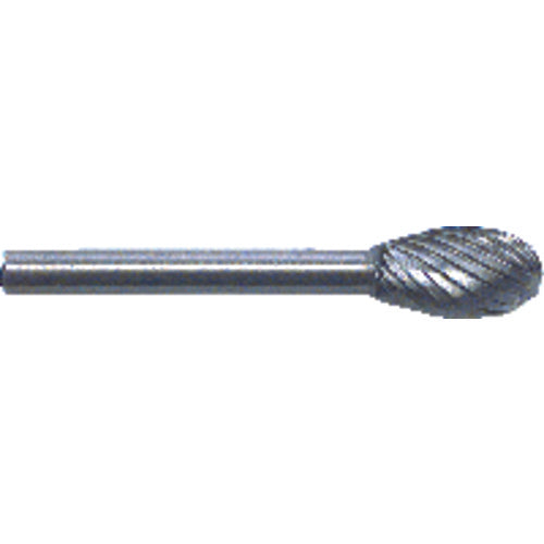 1/4 × 1/2 × 1/8″ SH Oval Shape - HSS - Burr - Eagle Tool & Supply