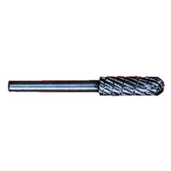 3/16 × 5/8 × 1/8″ SH Cyl Radius Shape - HSS - Burr - Eagle Tool & Supply