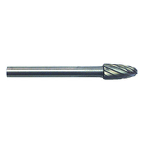 3/16 × 3/8 × 1/8″ SH Oval Shape - HSS - Burr - Eagle Tool & Supply