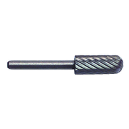 1/4 × 5/8 × 1/8″ SH Cyl Radius Shape - HSS - Burr - Eagle Tool & Supply