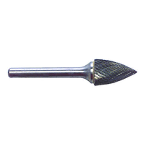 1/8 EdgeHog Flame Miniature Carbide Bur SH-41L3 3″ OAL Std Alt Diamond (Double) - Eagle Tool & Supply