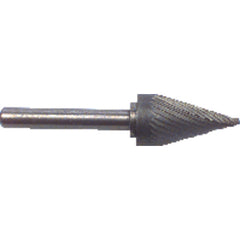 1/4 EdgeHog Conical Miniature Carbide Bur SM-51 Standard - Eagle Tool & Supply