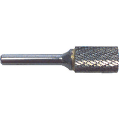 1/8 EdgeHog Cylindrical Flat End Cabide Bur SA-11 Std.Alt. Diamond (Double) - Eagle Tool & Supply