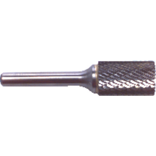 SB1D 1/4 × 1 × 1/4″ SH Dbl Cut Cyl Shape - CBD - Burr - Eagle Tool & Supply