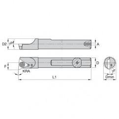 QSBI37555L STEEL SHANK BORING BAR - Eagle Tool & Supply