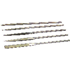 ‎5 Pieces 2″ Diamond Length-5-1/2″ Overall Length - Med Grit - Diamond Needle File Set - Eagle Tool & Supply