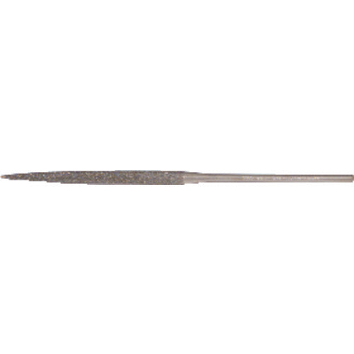 ‎Quality Import Diamond Needle File - 3″ Diamond Length-5-1/2″ Overal Length-100 Grit - Half Round - Eagle Tool & Supply