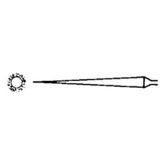 ‎Quality Import Diamond Needle File - 3″ Diamond Length-5-1/2″ Overal Length-150 Grit - Round - Eagle Tool & Supply