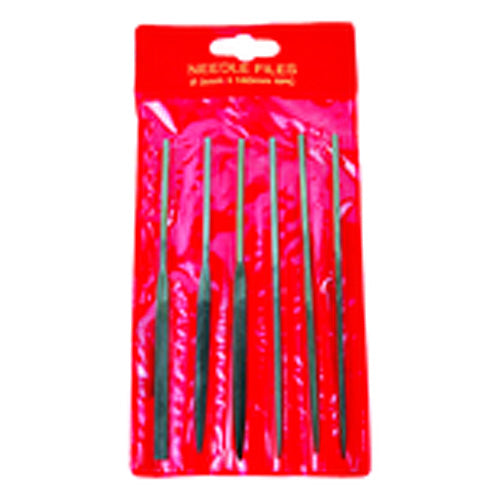 ‎6 Pieces Swiss Pattern Needle File Set-5-1/2″ - 0 Cut - Eagle Tool & Supply