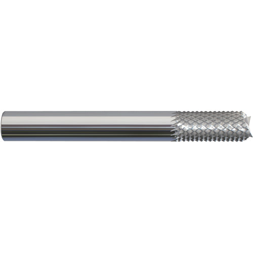 ‎3/32 × 3/8 × 1/8 × 1-1/2 Solid Carbide Router - Fishtail Style - Eagle Tool & Supply