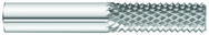 1/8 x 1/2 x 1/8 x 1-1/2 Solid Carbide Router - Style B - Burr Type End Cut - Eagle Tool & Supply