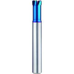 1/8-1/4-3/8-2-1/4 Cr1/32 4Fl Corner Radius High Feed End Mill - Eagle Tool & Supply