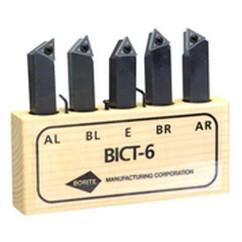 Style AR;AL.BR;BL;E 1/2x1/2" SH - Indexable Tool Bit Set - Eagle Tool & Supply