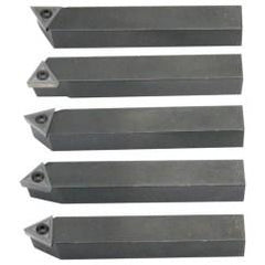 Style E12 3/4 x 3/4" SH - Neutral - Indexable Tool Bit - Eagle Tool & Supply