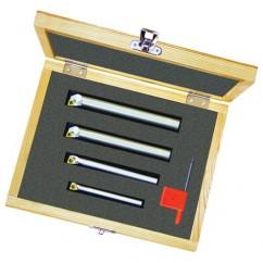 4PC SET INDEXABLE BORING BAR - Eagle Tool & Supply