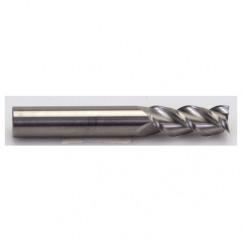 8mm Dia. - 63mm OAL - Alu-Speed CBD - 45° Helix HP End Mill - 3 FL - Eagle Tool & Supply