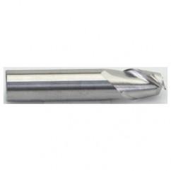 5/32" Dia. - 1-1/2" OAL -  Carbide for Aluminum ALU-S-45°-HP Stub End Mill - 2 FL - Eagle Tool & Supply