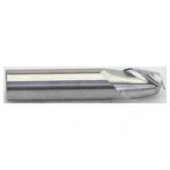 5/32" Dia. - 1-1/2" OAL -  Carbide for Aluminum ALU-S-45°-HP Stub End Mill - 2 FL - Eagle Tool & Supply