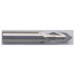 1/2" Dia. - 3" OAL - AlTiN CBD - Drill Point SE EM - 2 FL - Eagle Tool & Supply