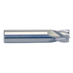 1/2" Dia. - 5/8" LOC - 2-1/2" OAL - 4 FL Carbide S/E HP End Mill-Uncoated - Eagle Tool & Supply