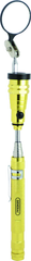 #91557 22" Telescoping Lighted Magnetic Pick-up with 1-1/2" Round Mirror - Eagle Tool & Supply