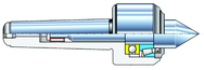 PLC-PR-ELSP-MT5 - Precision General Purpose - Live Center - Eagle Tool & Supply