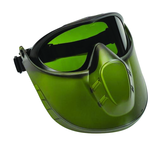 Capstone Shield - Shade 3 IR Lens - Green Frame - Goggle - Eagle Tool & Supply