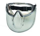 Capstone Shield - Clear Lens - Grey Frame - Goggle - Eagle Tool & Supply