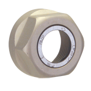 Top Clamping Nut - #4513025 For ER20 Collets - Eagle Tool & Supply