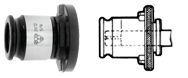 Positive Tap Adaptor -7/16" - Adaptor Size 1 - Eagle Tool & Supply