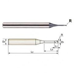 GMF19834 1/4 DIA .040R 2FL HP EM - Eagle Tool & Supply