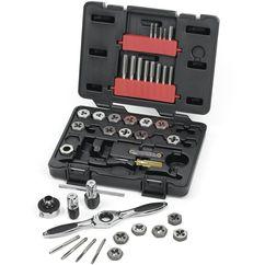 40PC MED RATCHETING TAP AND DIE DR - Eagle Tool & Supply