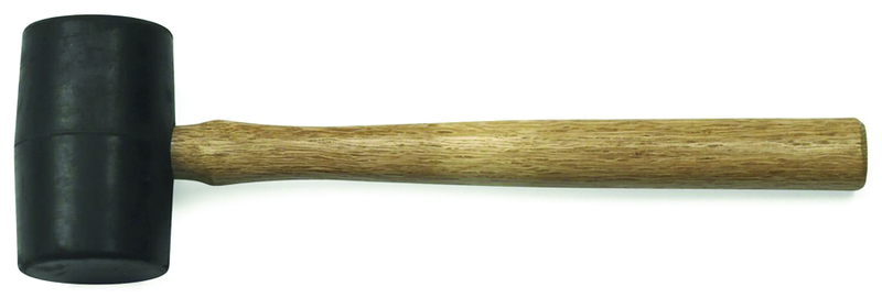 16 OZ RUBBER MALLET WOOD - Eagle Tool & Supply