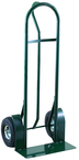 Super Steel - 800 lb Capacity Hand Truck - "P" Handle design - 50" Height and large base plate - 10" Heavy Duty Pneumatic All-Terrain tires - Eagle Tool & Supply