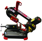 Semi-Automatic Bandsaw - #ABS105; 3.9 x 3.3 "Capacity; 2 Speed 115V 1PH - Eagle Tool & Supply