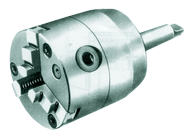 Self-Centering Chuck with Taper SH - 3" 2 MT Mount; 3-Jaw - Eagle Tool & Supply