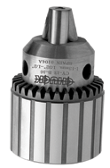 .0312 - .375" Capacity - 1/2-20 Mount - Plain Bearing Drill Chuck w/Key - Eagle Tool & Supply