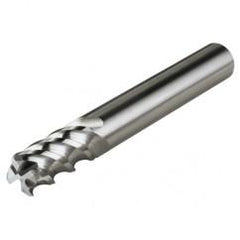 6mm Dia. - 57mm OAL - AlTiN - 45°-HardMill - 1mm Corner Radius- End Mill - 4 FL - Eagle Tool & Supply