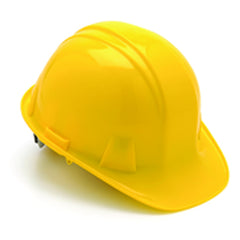 4 Point Ratchet Hard Hat, Yellow - Eagle Tool & Supply