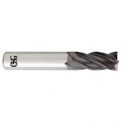 13/64 x 1/4 x 5/8 x 2-1/2 4Fl  Square Carbide End Mill - TiALN - Eagle Tool & Supply