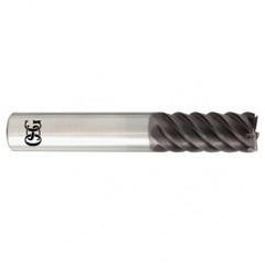 7/8 x 7/8 x 7/8 x 7/8 6Fl  Square Carbide End Mill - TiALN - Eagle Tool & Supply