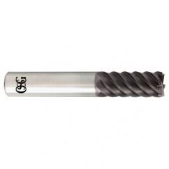 1/2 x 1/2 x 1/2 x 1/2 6Fl  Square Carbide End Mill - TiALN - Eagle Tool & Supply