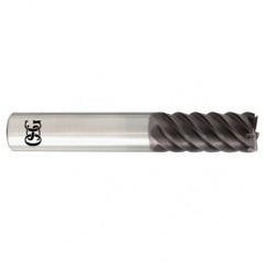 1/2 x 1/2 x 1/2 x 1/2 6Fl  Square Carbide End Mill - TiALN - Eagle Tool & Supply